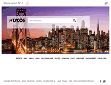 Tablet Screenshot of lycos.com